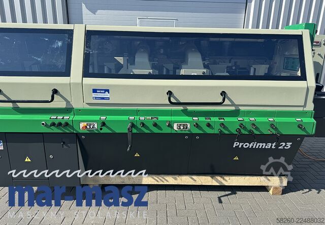 Plaina de 4 faces com 7 cabeças WEINIG PROFIMAT 23