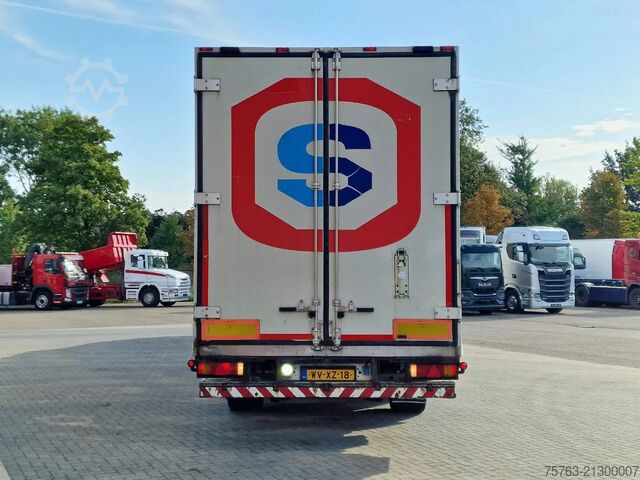 Flutningur í kæli/frysti Scania R580 Topline 6x2*4 Frigo + Burg trailer - Retar...