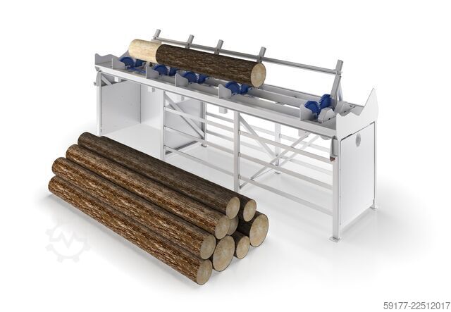 Máy bóc vỏ gỗ Stoiber StoMill 1000