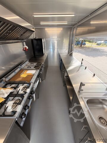Verkeerswerkzaamheden Renault Food Truck, Imbisswagen, NEU, REDUZIERT