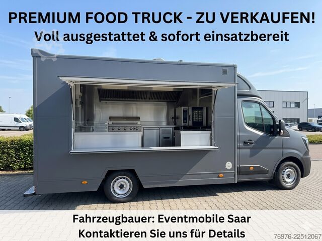 Pārdošanas grozs / pārtikas kravas automašīna Renault Food Truck, Imbisswagen, NEU, REDUZIERT