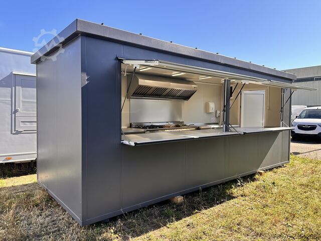 ขายอาหาร, ตู้คอนเทนเนอร์, ตู้ขายอาหาร Food Container-leer oder mit Ausstattung