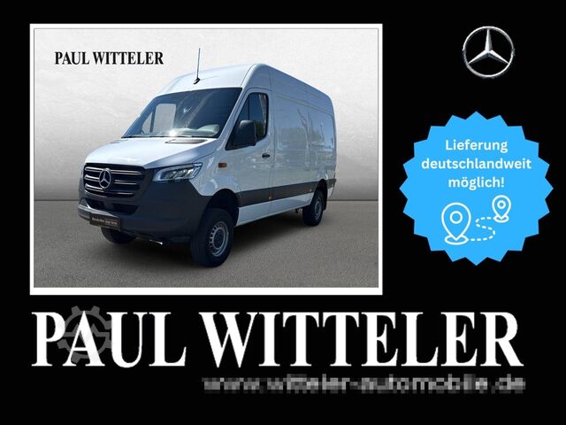 Βαν με ψηλή οροφή MERCEDES-BENZ Sprinter 319 4x4/SCHWINGSITZ/KAMERA/AHK3,50TO
