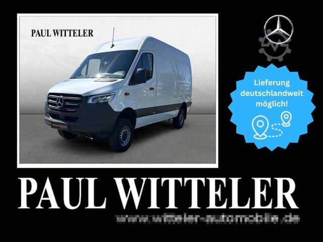 Βαν με ψηλή οροφή MERCEDES-BENZ Sprinter 319 4x4/SCHWINGSITZ/KAMERA/AHK3,50TO