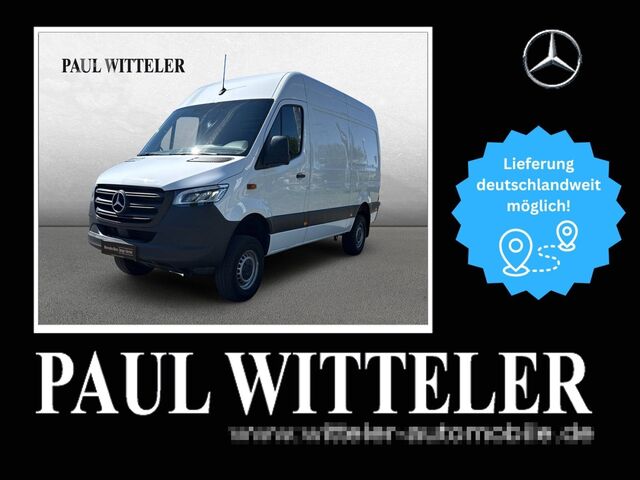 Κλειστό βαν MERCEDES-BENZ Sprinter 319 4x4/SCHWINGSITZ/KAMERA/AHK3,50TO
