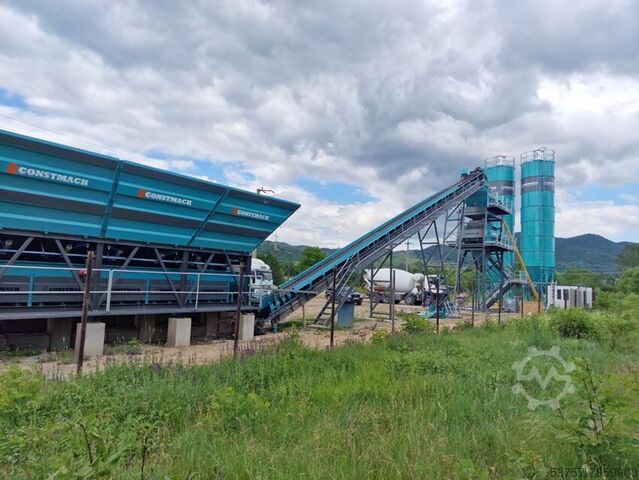 Stationary concrete mixing plant 100M3/H