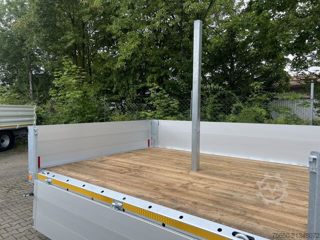 Remolque abierto Möslein THT 11 G 6,2 L  Tandem- Pritschenanhänger- Tieflader