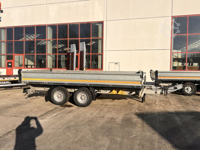 Remolque volquete Möslein TDS 13 Schwebheim  13 t Tandemkipper- Tieflader