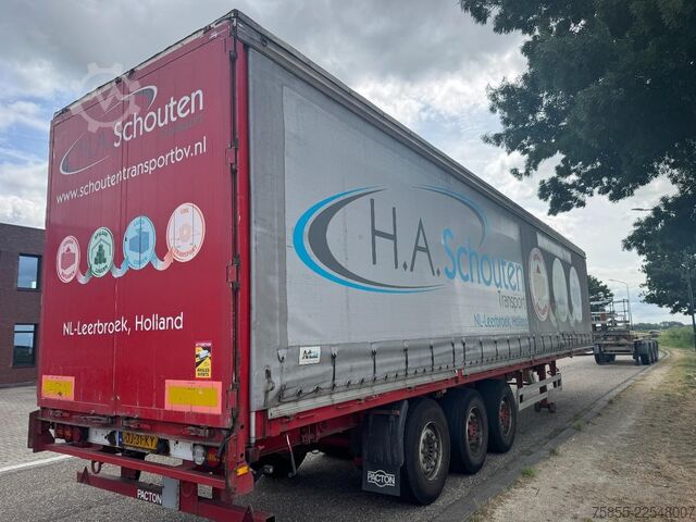 Rennandi presenningar Pacton T3-001 ALU Borden / SAF Disc / NL Trailer / APK...