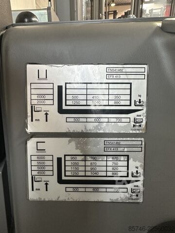 EFX 413 X + i * with Wire Guidance !! Triplex FFL !! JUNGHEINRICH EFX 413 X + i *with Wire Guidance !! Triplex FFL !!