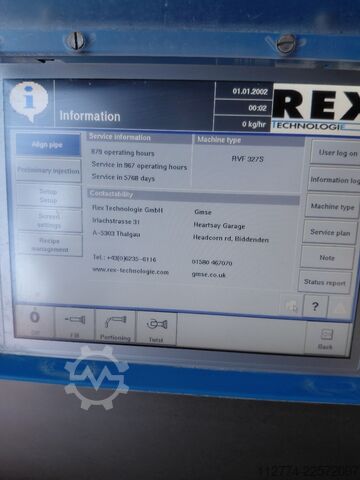 Máquina procesadora de carne Rex RVF 327S