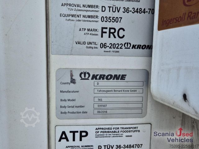 Frigorifik yarı römork Krone KühlTK SLXe 400