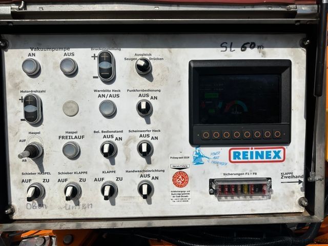 Vacuum tank truck Pfau Rexter A7500 / 4x4 / Kommunal / Reinex