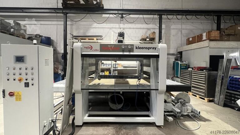 Máquina pulverizadora CEFLA KLEENSPRAY, con cinta de papel Cefla Kleenspray