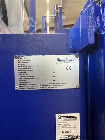 Prensa de balas Strautmann PP1207