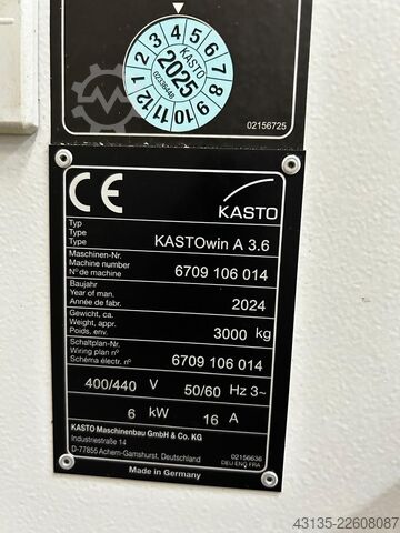 Band saw KASTO KASTOwin A 3.6