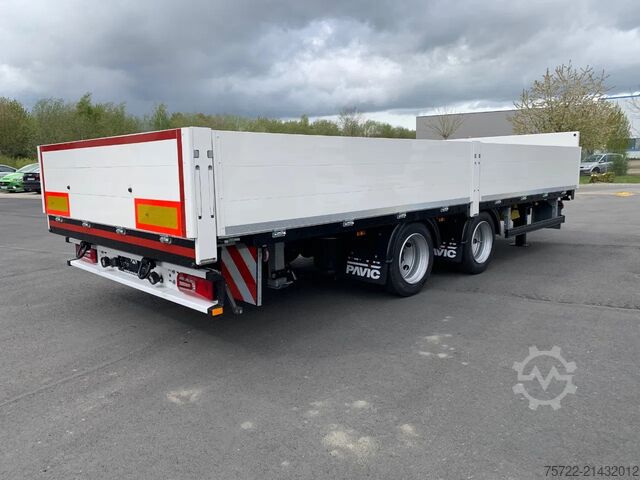 Platforma de încărcare PAVIC TBPA 14 64ZC PRITSCHE MIT CONTAINERVERRIEGELUNG...