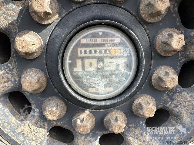 Отворено полуремарке с брезент Schmitz Cargobull Curtainsider Standard