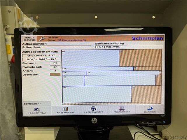 Пресс-балочная пила PANHANS ECOPAN - б/у -  ECOPAN