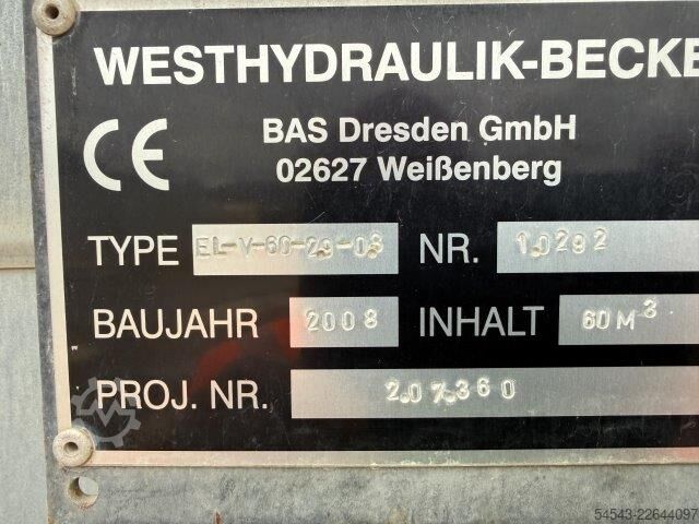 Bitumentank elektrisch Westhydraulik elektrischer Bitumentank 60