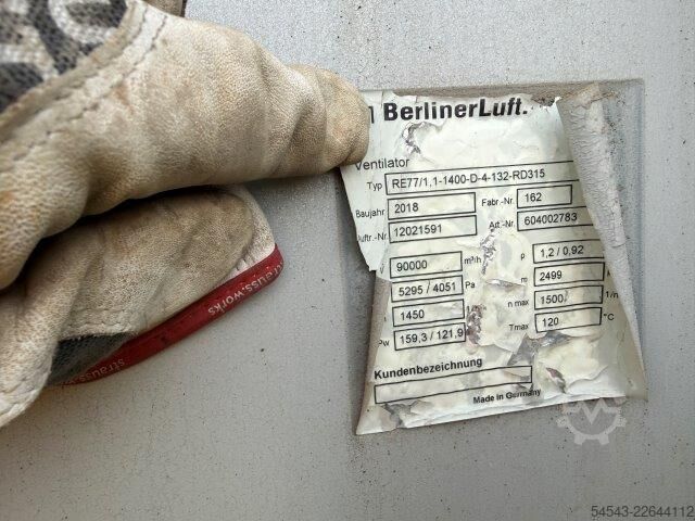  Benninghoven Filter/Entstaubungsanlage