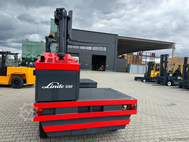 Stivuitor cu încărcare laterală Linde S50/ Mast with free lift