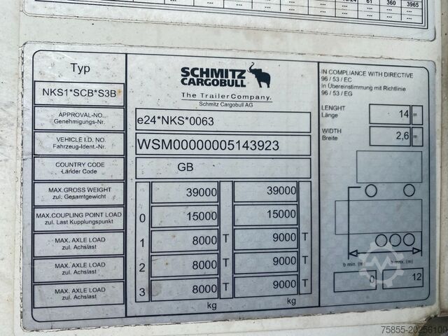 Refrigerated/freezer transport Schmitz Cargobull Fridge Thermoking SLXe Spectrum / Multitemp / S...