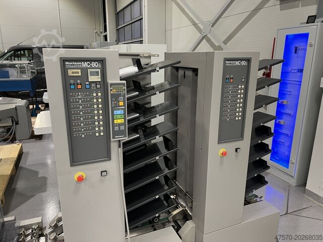 Thợ khâu yên ngựa Horizon MC-80a + MC80m + SPF-10II + FC-10II Booklet Making Line