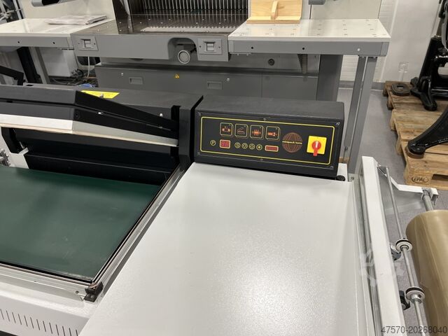 Folieinnpakningsmaskin Minipack Modular 50S + Tunnel 50 Angle Sealer with Shrink Tunnel