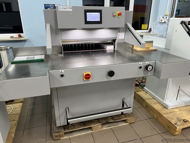 Papir skjære maskin Grafcut G73H Hydraulic Paper Cutting Guillotine