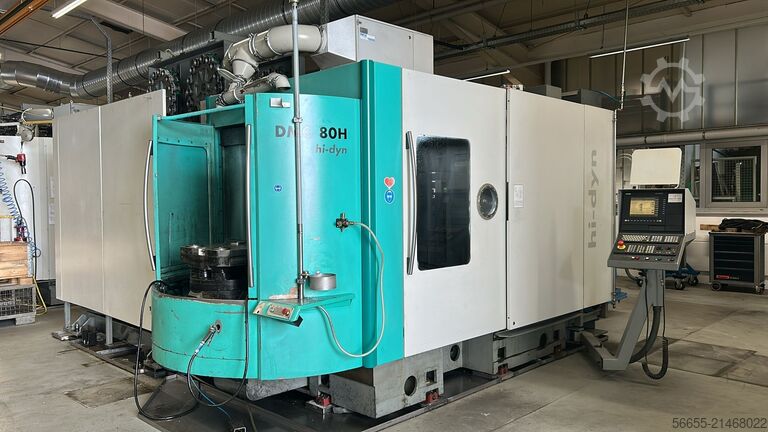 ऊर्ध्वाधर मशीनिंग केंद्र DMG DMC 80 H Hi-Dyn RS4