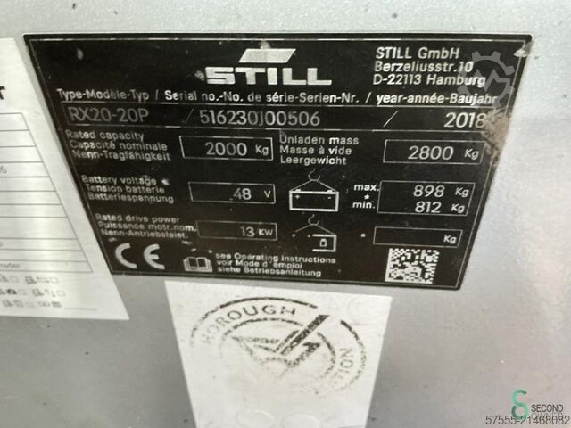 Chariot élévateur Still RX20-20P