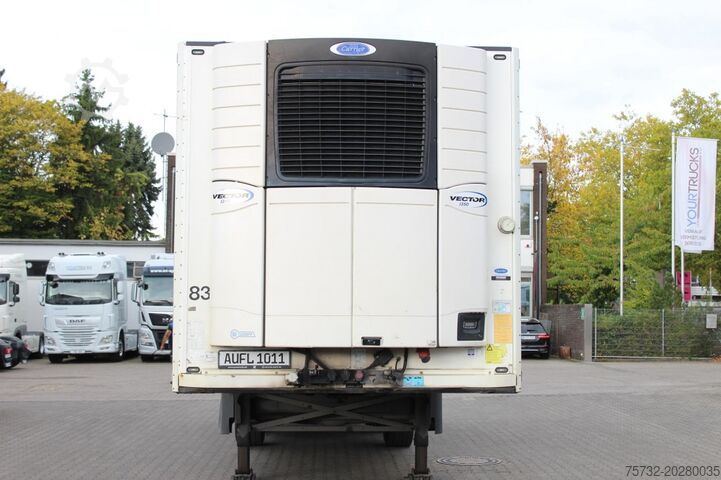 Semitrailer SCHMITZ CV 1350 Blumenbreite LBW Lenkachse