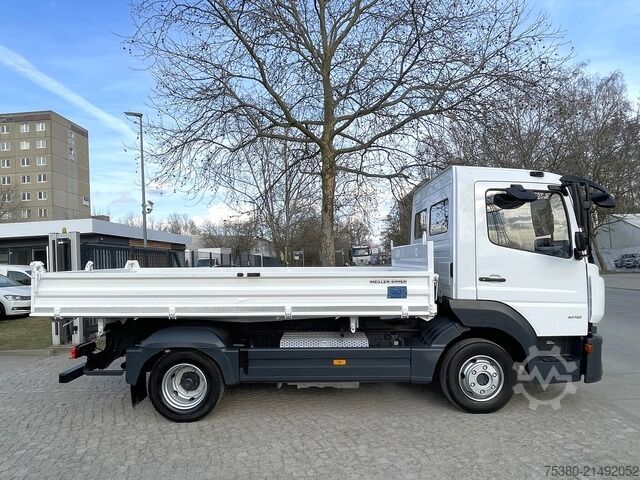 Billenőplatós furgon mercedes-benz Atego 816 Dreiseitenkipper Euro-6 1Hand*Klima*AHK*