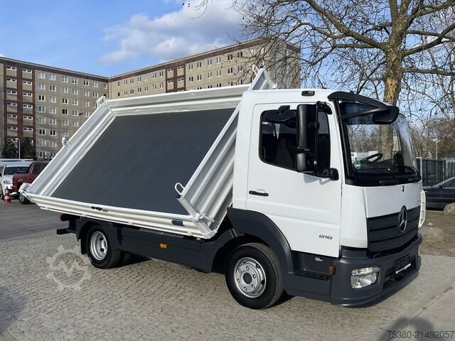 Háromirányú billenő teherautó mercedes-benz Atego 816 Dreiseitenkipper Euro-6 1Hand*Klima*AHK*