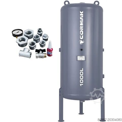 Zestaw kompresor + osuszacz + butla pion CORMAK LUFT 1500 INVERTER + N20S + BUTLA 1000L