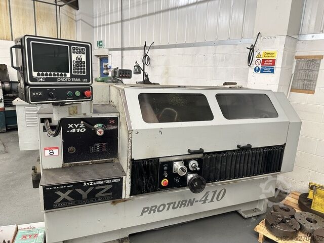 ЦПУ/Ръчен струг XYZ Machine Tools Proturn 410