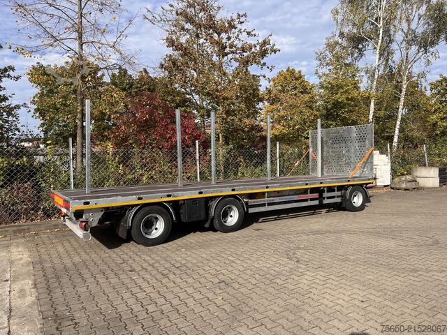 تریلر باز Möslein T 3 Plato 9 m  3 Achs Jumbo- Plato- Anhänger 9 m, Mega