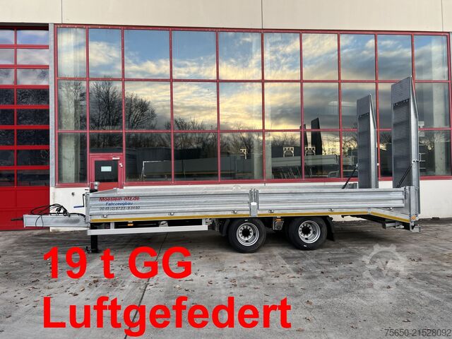 تریلر کفی کم ارتفاع Möslein TTO 19  19 t Tandemtieflader,Neufahrzeug