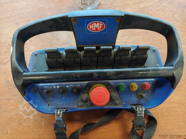 HMF Hermeler Maschinenbau 2420-K3 laadkraan loader crane Radio Remote con...