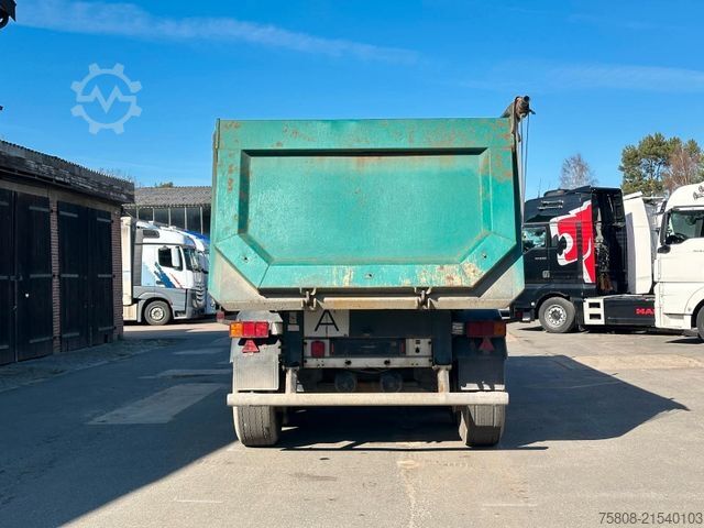 Tipper semitrailer LANGENDORF SKS-HS 24/28 Stahlmulde Liftachse