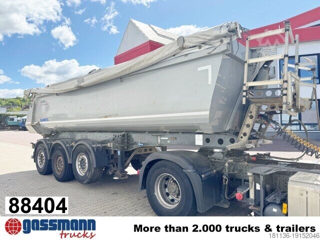 Полуремарке самосвал Schmitz SKI 24 SL 7.2, Stahlmulde ca. 24m³, Liftachse