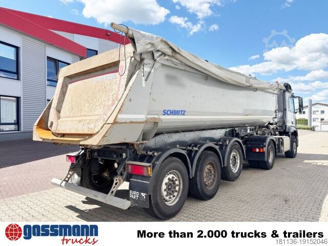 Полуремарке самосвал Schmitz SKI 24 SL 7.2, Stahlmulde ca. 24m³, Liftachse