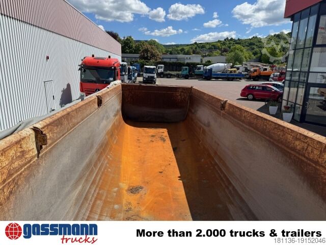 Полуремарке самосвал Schmitz SKI 24 SL 7.2, Stahlmulde ca. 24m³, Liftachse