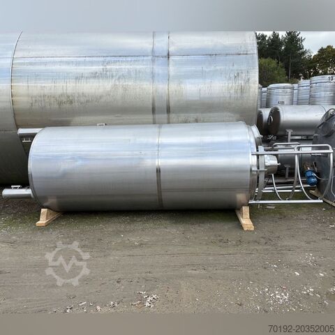 5200 liter used tank made of AISI304 (V2A) 1.4301  S17254