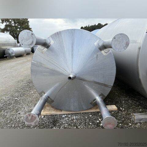 6700 liter upright mixing tank made of stainless steel 304 with propeller agitator  S17377