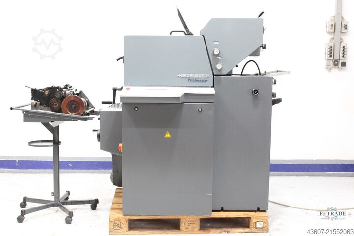 Máy in offset 2 màu / Máy in offset nạp giấy tờ 2 màu PM-QM46-2 N+P 