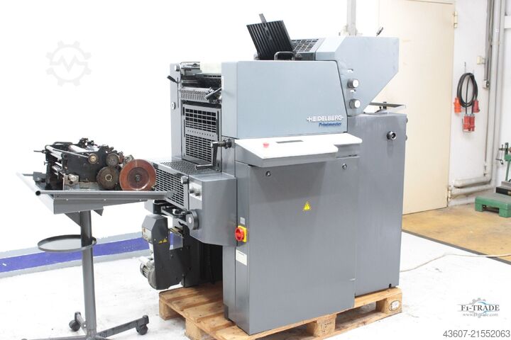 Máy in offset 2 màu / Máy in offset nạp giấy tờ 2 màu PM-QM46-2 N+P 