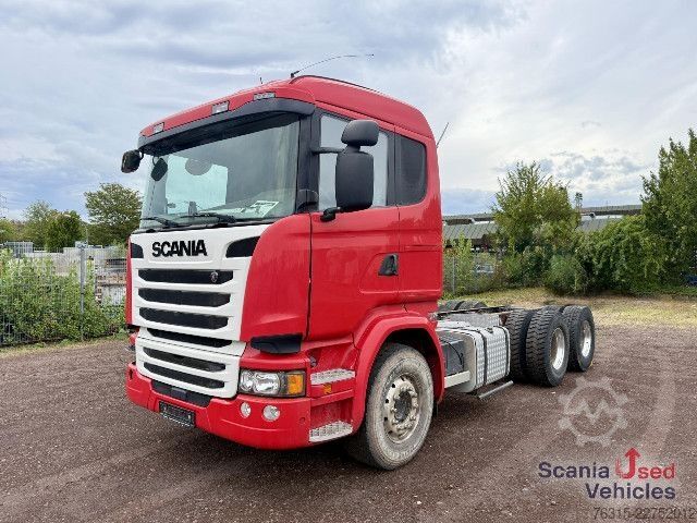 Sunkvežimio važiuoklė Scania R 580 LB 6x4 MSA - ENGINE IS DAMAGED