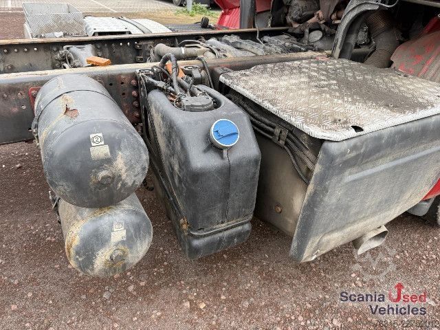 Sunkvežimio važiuoklė Scania R 580 LB 6x4 MSA - ENGINE IS DAMAGED
